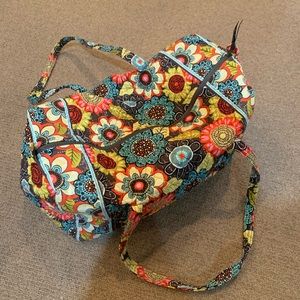 Vera Bradley Weekender Bag w/ matching mini travel bags